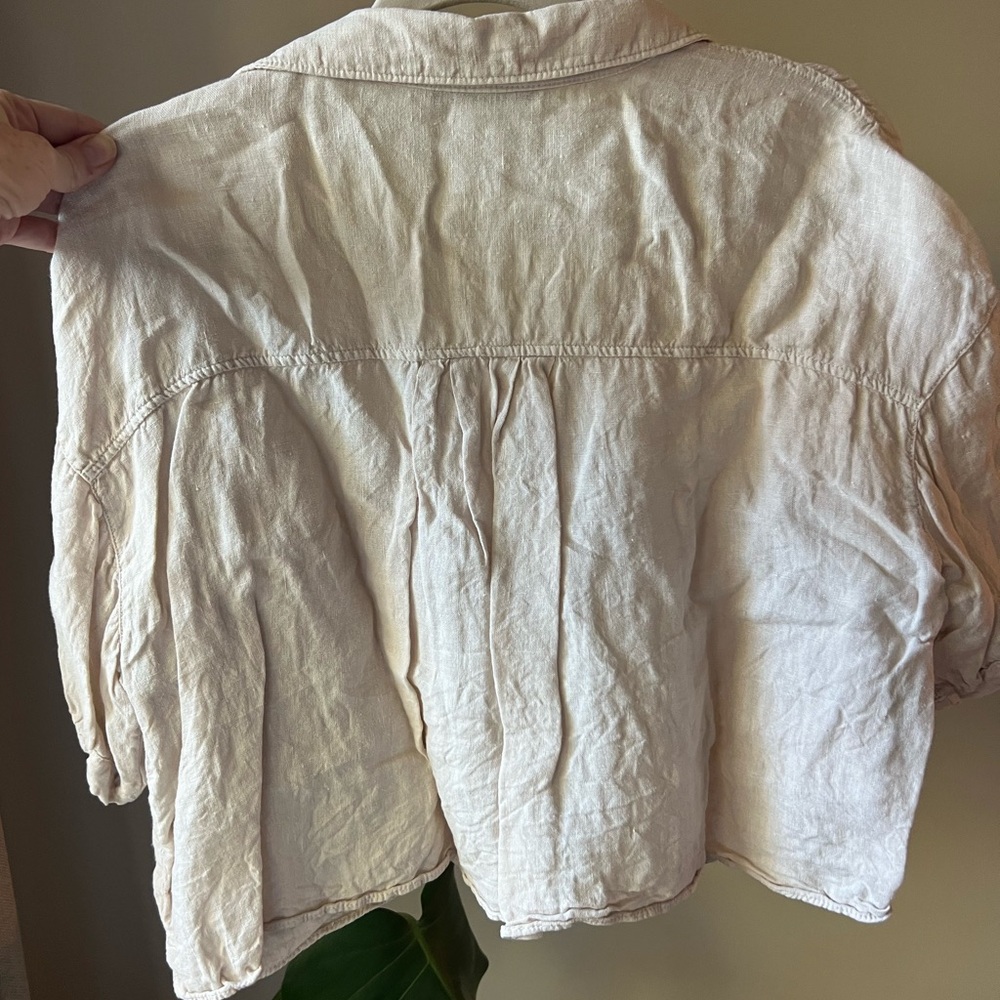 Linen top - Picture 4 of 5